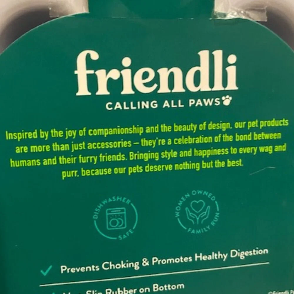 friendli: Slow Dog Feed Bowl